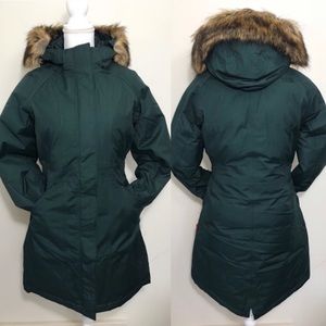 The North Face Parka II in Scarab Green